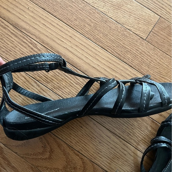 [8] BUM equipment Black Strap Sandal WMN - Picture 2 of 5